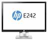 Монитор HP 24" E242e черный IPS LED 16:10 HDMI матовая HAS Pivot 250cd 178гр/178гр 1920x1200 D-Sub DisplayPort FHD USB 6.23кг