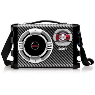 Колонки BBK BS06BT 1.0 черный 25Вт портативные