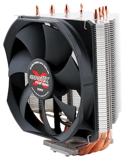 Вентилятор Zalman 11X PERFORMA+ Вентилятор 120мм (S2011/1155/1156/775/1366/AM3+/AM3/AM2+/AM2), 17-26dBA, медь + аллюминий, 4 тепловые трубки