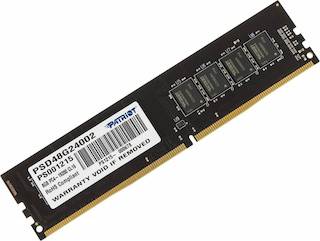 Память DDR4 8Gb 2400MHz Patriot PSD48G24002 RTL PC4-19200 CL16 DIMM 288-pin 1.2В