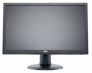 Монитор AOC 24" e2460Pq/bk черный TN+film LED 16:9 DVI M/M матовая HAS Pivot 250cd 1920x1080 D-Sub DisplayPort FHD 6.38кг