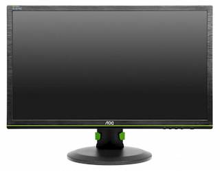 Монитор AOC 24" G2460PG изумруд TN+film LED 16:9 матовая HAS Pivot 350cd 1920x1080 DisplayPort FHD USB 6.54кг
