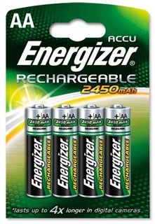 Аккумулятор Energizer HR6-4BL 2450mAh AA 4шт (625997)