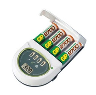 Зарядное устройство GP PB65-BС4+ 4bat.x2700mAh AA