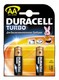 Батарея Duracell LR6-2BL-2 Turbo AA 2шт
