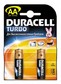 Батарея Duracell LR6-2BL-2 Turbo AA 2шт