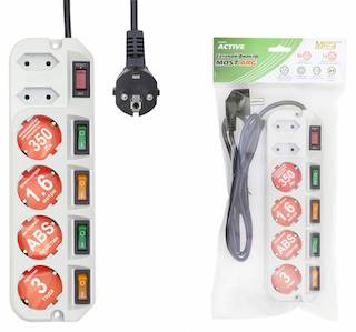 Сетевой фильтр Most ARG 1.6м (6 розеток) белый