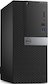 ПК Dell Optiplex 5040 MT i7 6700 (3.2)/8Gb/500Gb 7.2k/R5 340X 2Gb/DVDRW/Windows 7 Professional 64 +W10Pro/240W/клавиатура/мышь/черный/серебристый