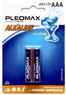 Батарея Samsung Pleomax LR03-2BL (20/400/16000)