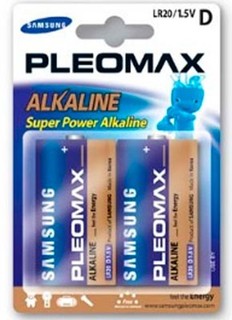 Батарея Samsung Pleomax LR20-2BL (20/80/3840)