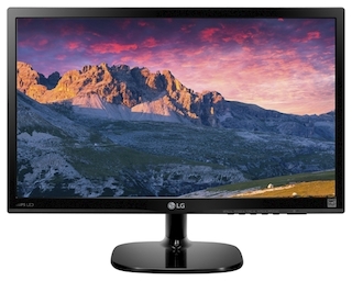 Монитор LG 23" 23MP48D-P черный IPS LED 5ms 16:9 матовая 250cd 1920x1080 D-Sub FHD 3кг
