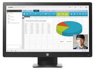 Монитор HP 23.8" P240va черный VA 16:9 HDMI матовая 250cd 178гр/178гр 1920x1080 D-Sub DisplayPort FHD 4.3кг