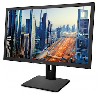 Монитор AOC 27" Q2775PQU черный IPS LED 16:9 DVI HDMI M/M матовая HAS Pivot 350cd 2560x1440 D-Sub DisplayPort QHD USB 6.6кг