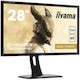 Монитор Iiyama 28" GB2888UHSU-B1 черный TN LED 5ms 16:9 HDMI M/M матовая HAS Pivot 300cd 170гр/160гр 3840x2160 D-Sub DisplayPort Ultra HD USB 7.7кг