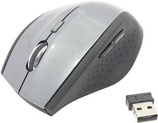 Беспроводная мышь Defender MM-655 Pulsar Grey Wireless 1000-2000dpi USB Laser (52655)