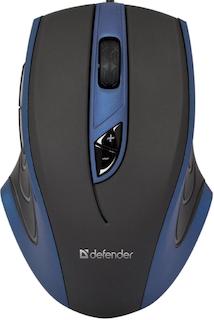 Мышка DEFENDER USB LASER WARHEAD GMX-1800 ,7 кнопок,800-6000dpi