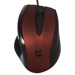 Мышка DEFENDER USB OPTICAL OPERA MB-880 RED,6кнопок,1000-2000 dpi