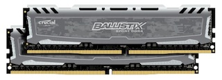 Память DDR4 2x4Gb 2400MHz Crucial BLS2C4G4D240FSB RTL PC4-19200 CL16 DIMM 288-pin 1.2В kit