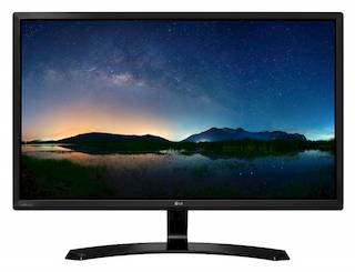 Монитор LG 27" 27MP58VQ-P черный IPS LED 16:9 DVI HDMI матовая 250cd 1920x1080 D-Sub FHD 4.3кг