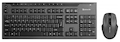 Беспроводная клавиатура/мышь DEFENDER OXFORD C-975 RU BLACK черный,мультимедийный