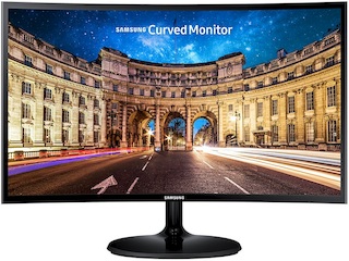 Монитор Samsung 27" C27F390FHI черный VA LED 16:9 HDMI матовая 250cd 178гр/178гр 1920x1080 D-Sub FHD 4.4кг