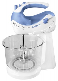 Миксер Scarlett SC1040 с чашей синий
