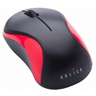 Беспроводная мышь Oklick 605SW Red Wireless 1200dpi USB Optical