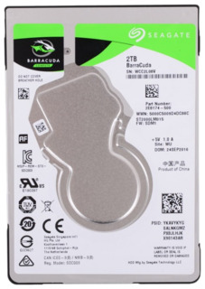 Жесткий диск Seagate Original SATA-III 2Tb ST2000LM015 Barracuda (5400rpm) 128Mb 2.5"