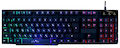 Клавиатура Oklick 760G черный USB LED