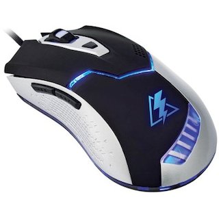 Мышь Oklick 875G Electro Black/Silver Wired 2400dpi USB Gaming Optical