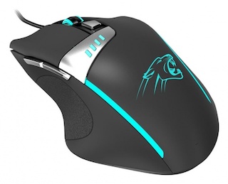 Мышь Oklick Panther 885G черный/серебристый оптическая (4000dpi) USB игровая (5but)