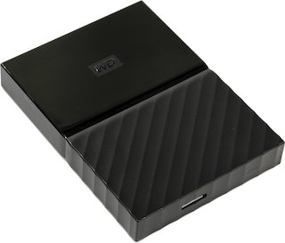 Жесткий диск WD Original USB 3.0 1Tb WDBBEX0010BBK-EEUE My Passport 2.5" черный
