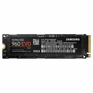 Накопитель SSD PCI-E 250Gb Samsung MZ-V6E250BW 960 EVO M.2 2280 x4