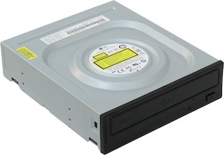 Привод DVD-RW LG GH24NSD1 черный SATA внутренний