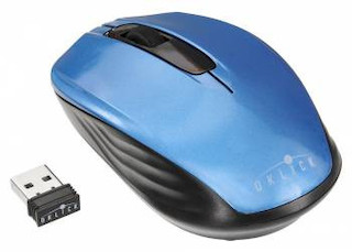 Беспроводная мышь Oklick 475MW Blue Wireless 1200dpi USB Optical
