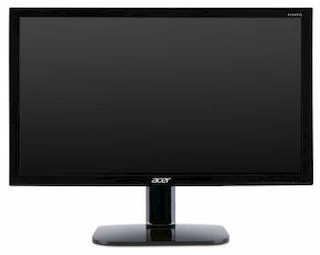 Монитор Acer 23.6" KA240HQBbid черный TN+film LED 16:9 DVI HDMI Mat 10000000:1 300cd
