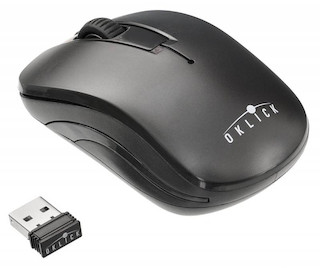 Беспроводная мышь Oklick 445MW Black Wireless 1200dpi USB Optical