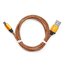 Кабель USB 2.0 Cablexpert CC-mUSB2oe1m, AM/microBM 5P, 1м, нейлоновая оплетка, алюминиевые разъемы, оранжевый, пакет
