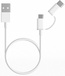Кабель Xiaomi 2 in 1 USB Cable Micro USB to Type C (100cm) White