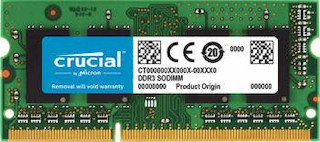 Память SO-DDR3L 4Gb 1600MHz Crucial CT51264BF160BJ RTL PC3-12800 CL11 SO-DIMM 204-pin 1.35В