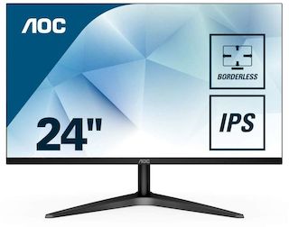Монитор AOC 23.6" Value Line 24B1H Black MVA LED 5ms 16:9 HDMI 20M:1 250cd
