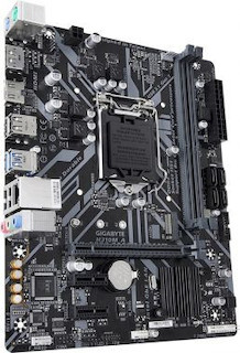Материнская плата Gigabyte H310M A Soc-1151v2 Intel H310 2xDDR4 mATX AC97 8ch(7.1) GbLAN+HDMI+DP