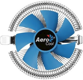 Устройство охлаждения(кулер) Aerocool Verkho A Soc-FM2+/AM2+/AM3+/AM4/ 4-pin 11-29dB Al 100W 230gr R