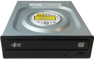 Привод DVD-RW LG GH24NSD5 черный SATA внутренний