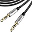 AUX аудиокабель Baseus Yiven Audio Cable M30 3.5мм - 3.5мм 1м Silver