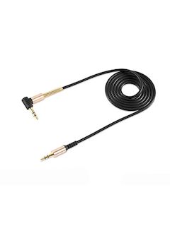 AUX аудиокабель Hoco UPA02 3.5мм - 3.5мм 1м черный