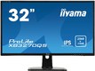 Монитор Iiyama 32" ProLite XB3270QS-B1 черный IPS 4ms 16:9 DVI HDMI DisplayPort M/M Mat HAS Pivot 12
