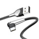 Кабель Baseus  MVP Mobile game Cable USB For Type-C 3A 1M Black