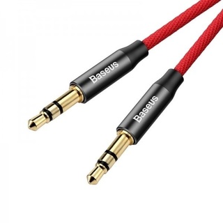 AUX аудиокабель Baseus Yiven Audio Cable M30 3.5мм - 3.5мм 1м Red+Black