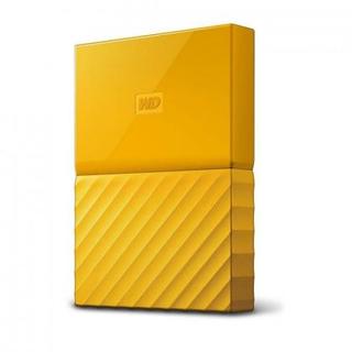 Жесткий диск WD Original USB 3.0 1Tb WDBBEX0010BYL-EEUE My Passport 2.5" желтый
